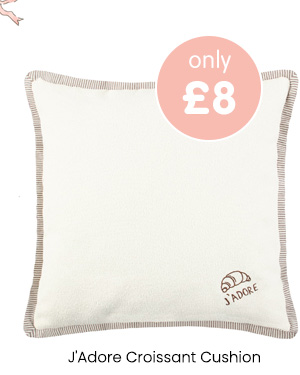 J'Adore Croissant Cushion
