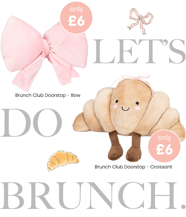 Brunch Club Doorstop