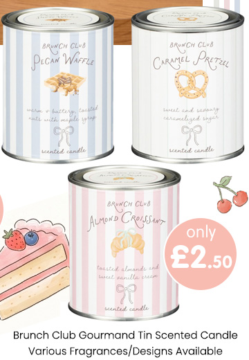 Brunch Club Gourmand Tin Scented Candle