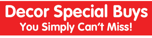 Home Decor Special Buys at B&M