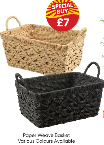 Paper Weave Basket
