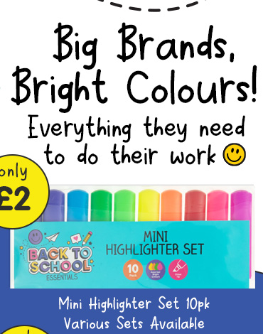 Mini Highlighter Set 10pk