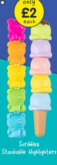 Scribblez Stackable Highlighters - Various Designs Available