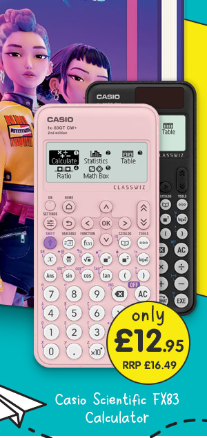 Casio Scientific FX83 Calculator - Various Colours Available