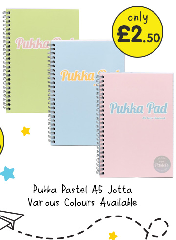 Pukka Pastel A5 Jotta - Various Colours Available