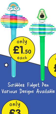 Scribblez Fidget Pen - Various Designs Available