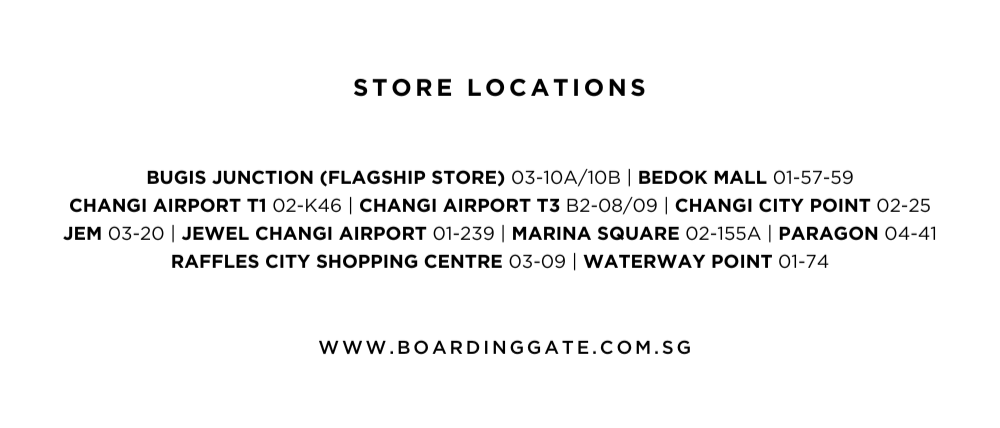 Boarding Gate Outlets - Singapore