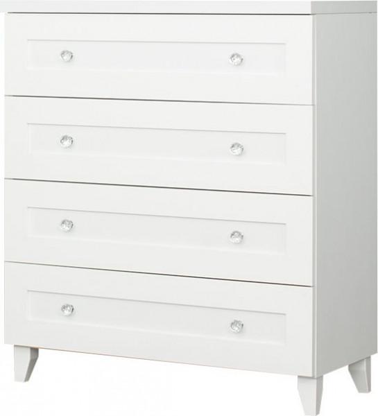 Komoda 4-szufladowa Majorka (biały)