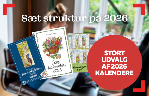 Se udvalget af 2026-kalendere