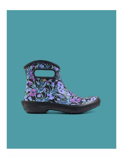 Patch Ankle Boot Floral