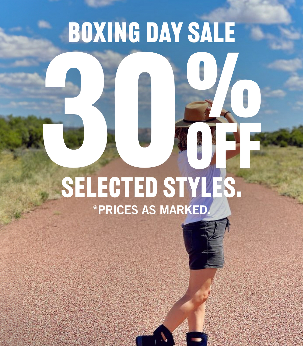 30% Off Selected Styles