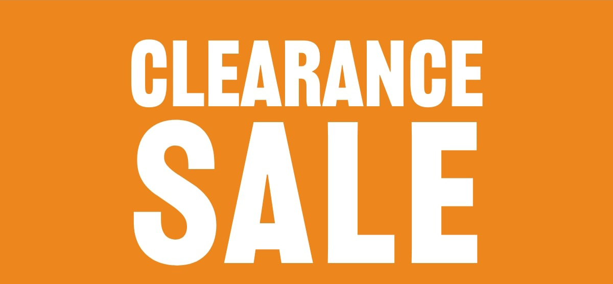 Clearance Sale