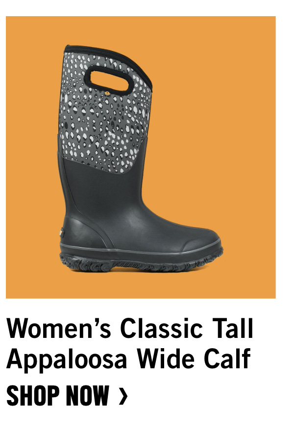 Classic Tall Appaloosa Wide Calf