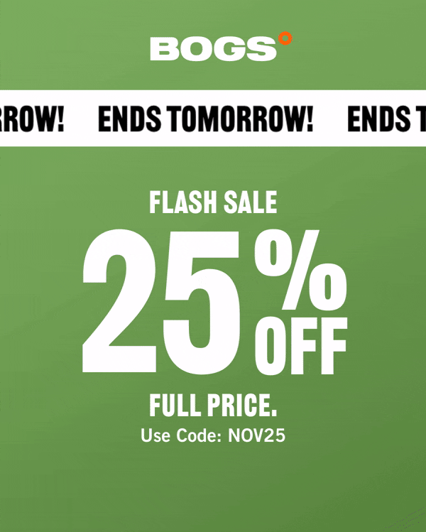 Flash Sale 25% off with code NOV25