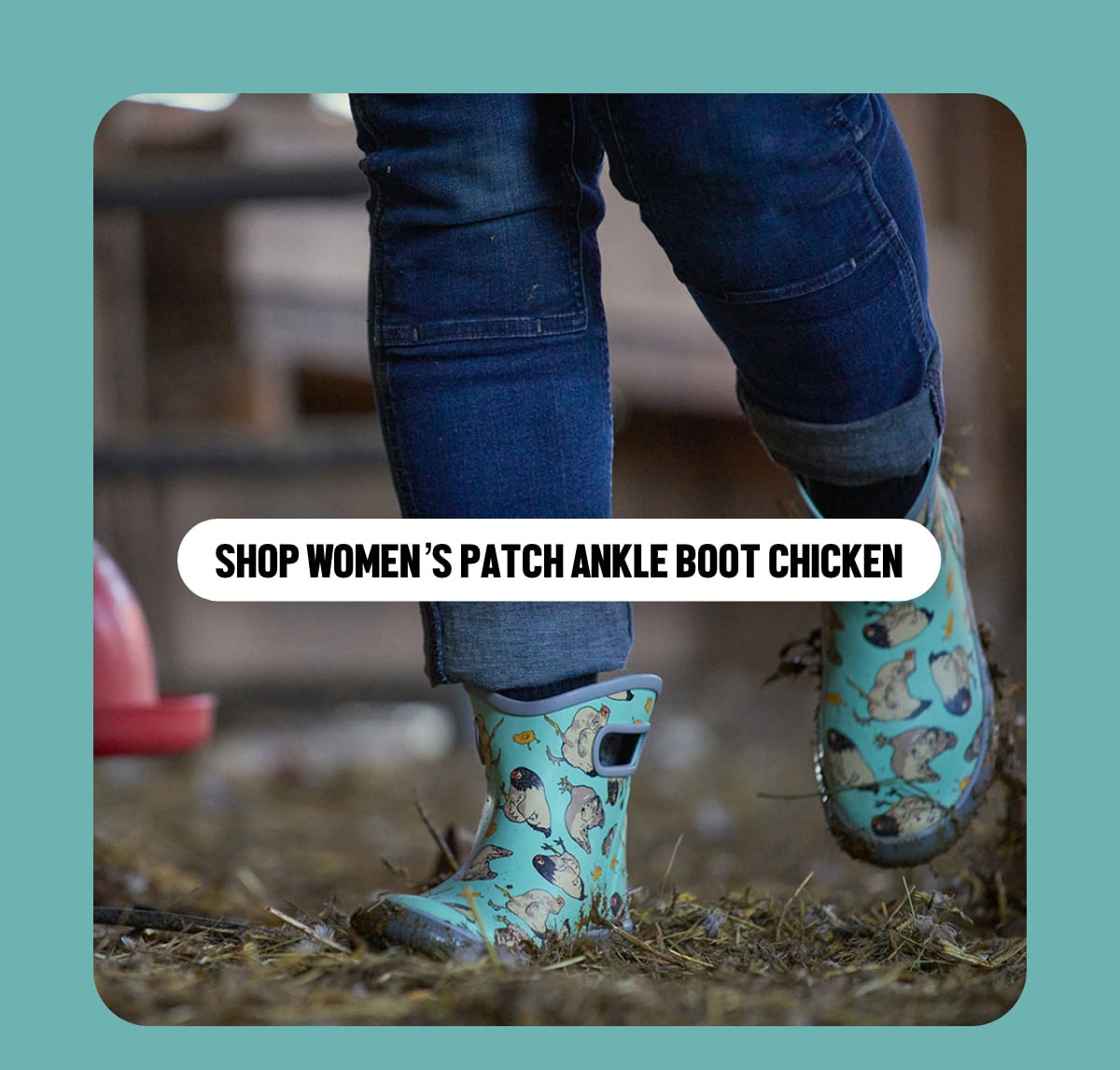 Shop Women's Patch Ankle Boot Chicken