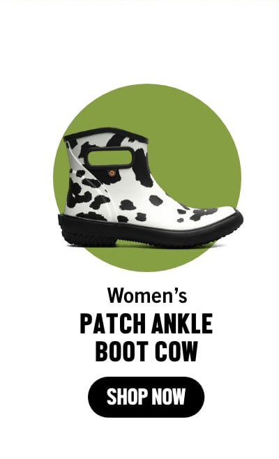 Patch Ankle Boot Cow