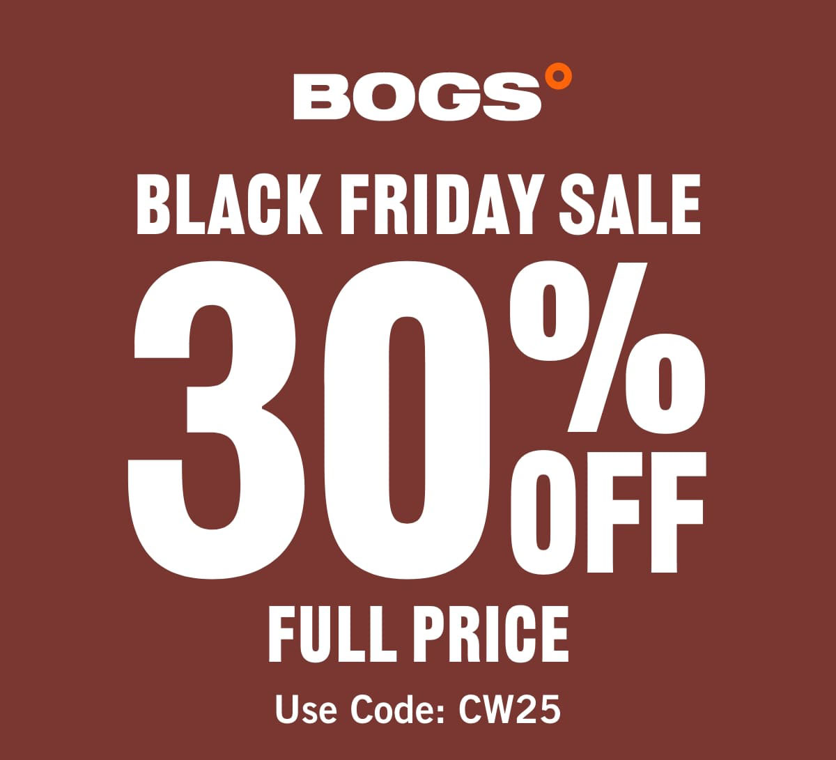 30% Off Full Price. Display images to learn more.