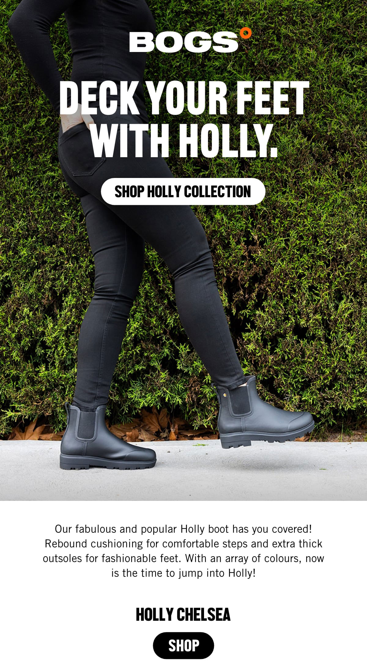 Deck Your Feet With Holly