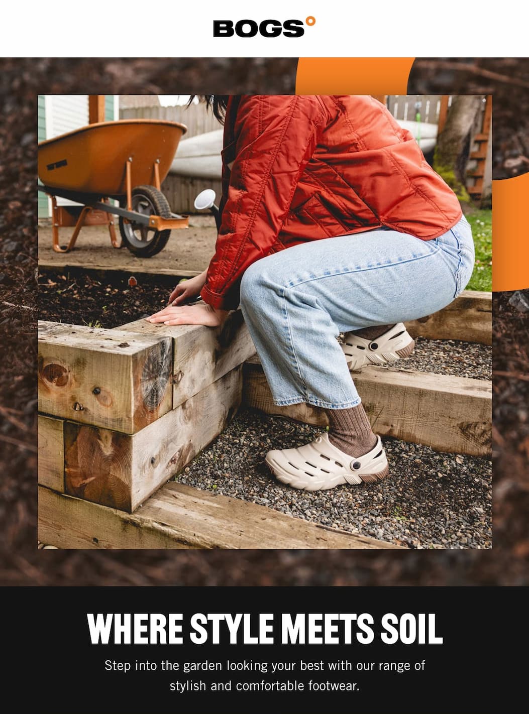 Where style meets soil. Display images to learn more.