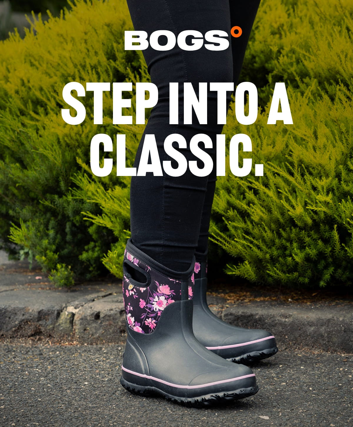 Step into a classic. Display images to learn more.