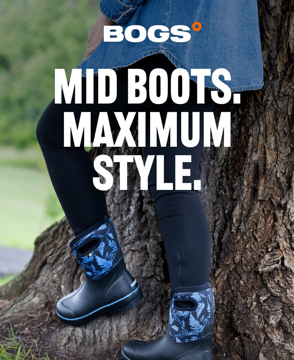 Mid Boots. Maximum Style. Display images to learn more.