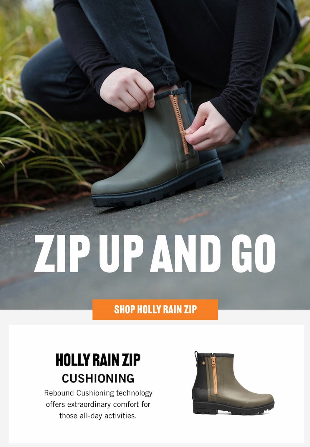 Shop Holly Rain Zip