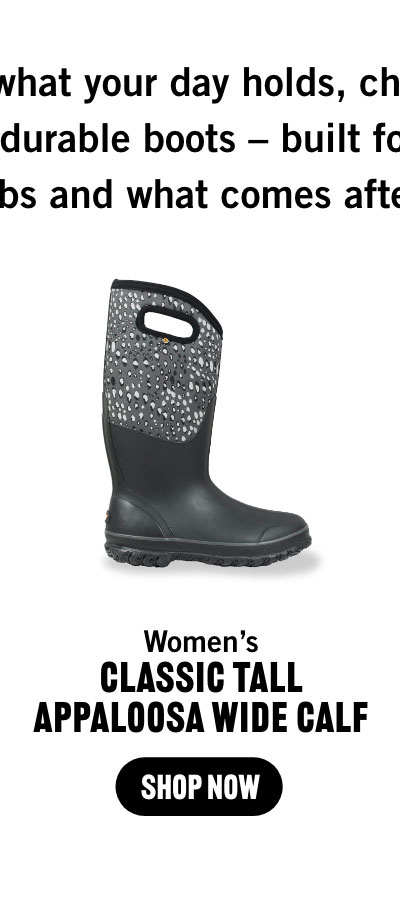 Classic Tall Appaloosa Wide Calf