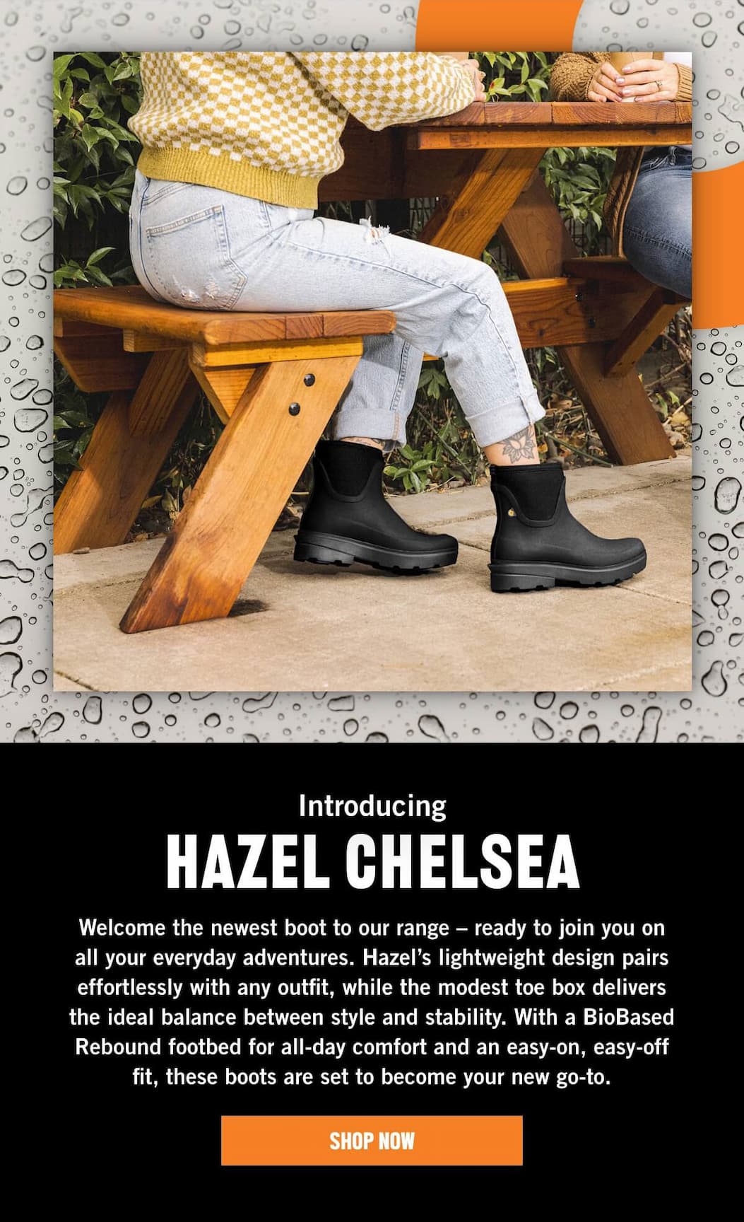 Hazel Chelsea - the newest boot in our range