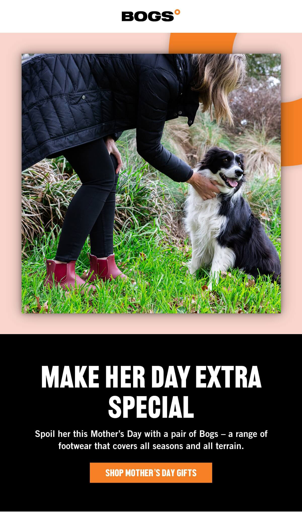 Make her day extra special. Spoil her this Mother's Day with a pair of Bogs.