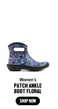 Patch Ankle Boot Floral