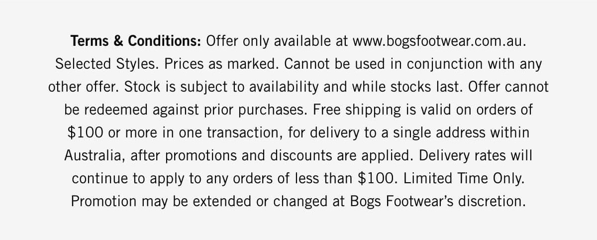 Terms & Conditions. Display images to learn more.