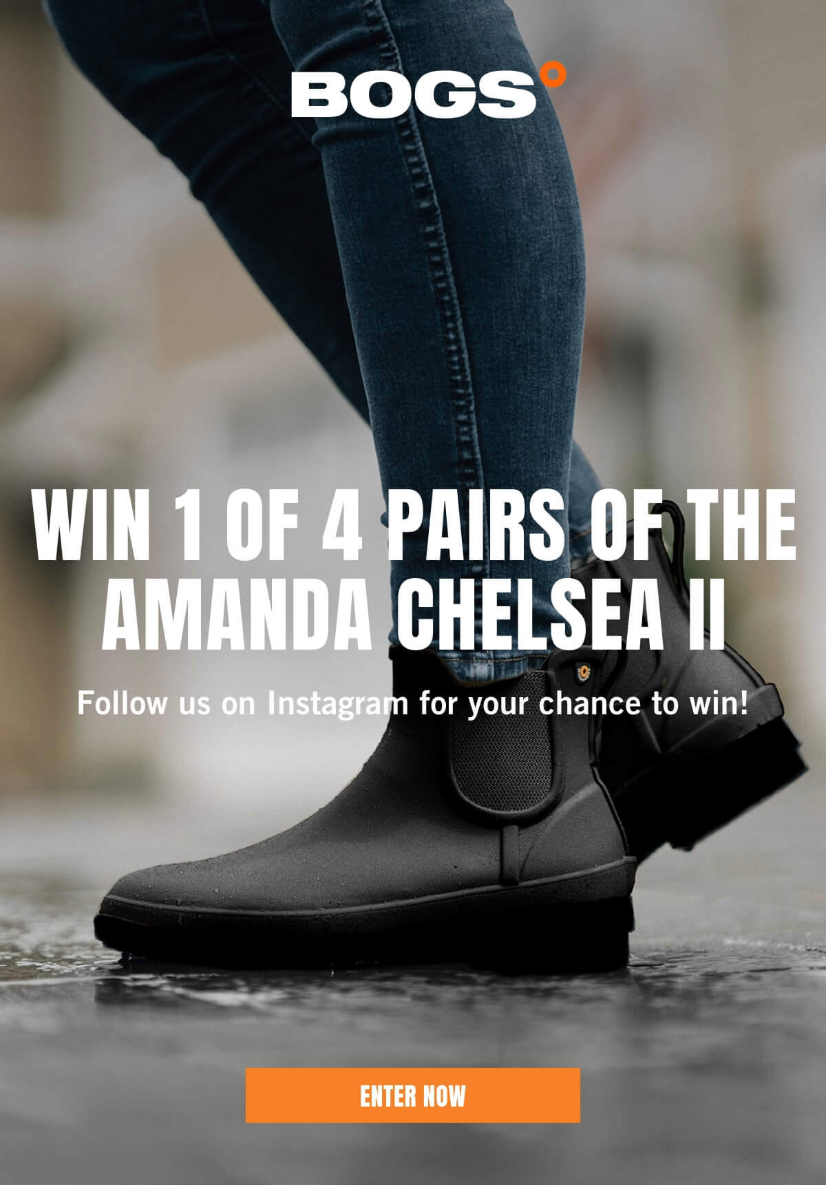 Win 1 of 4 pairs of the Amanda Chelsea II. Follow us on IG for your chance to win!
