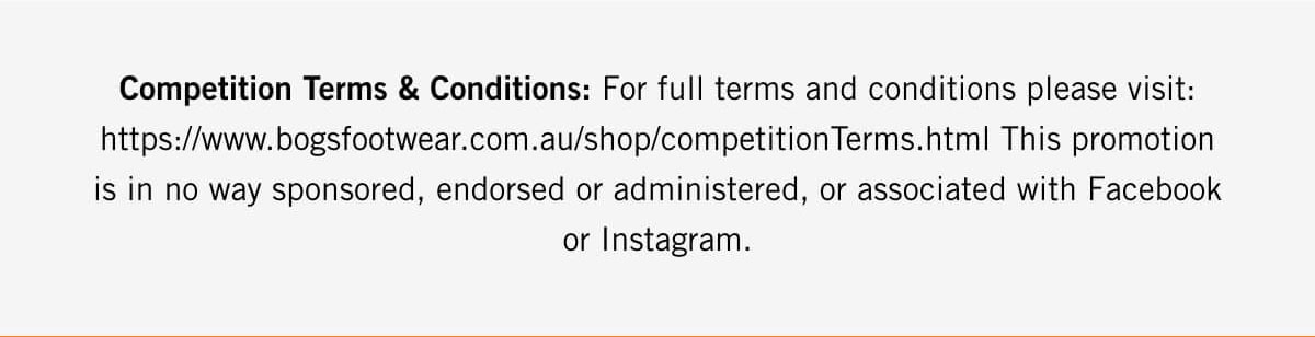 Competition Terms & Condition