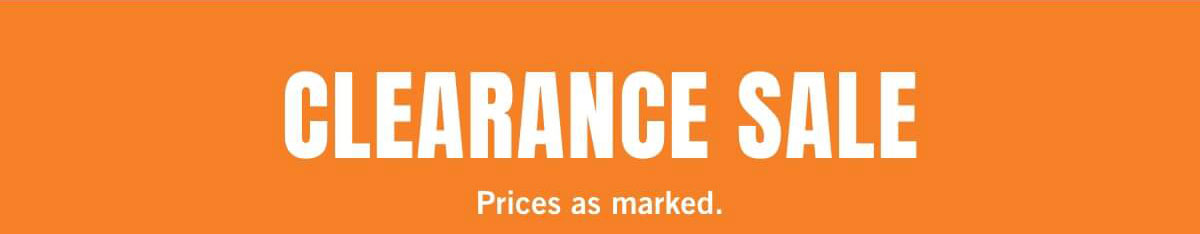 Clearance Sale