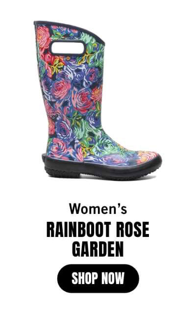 Rainboot Rose Garden