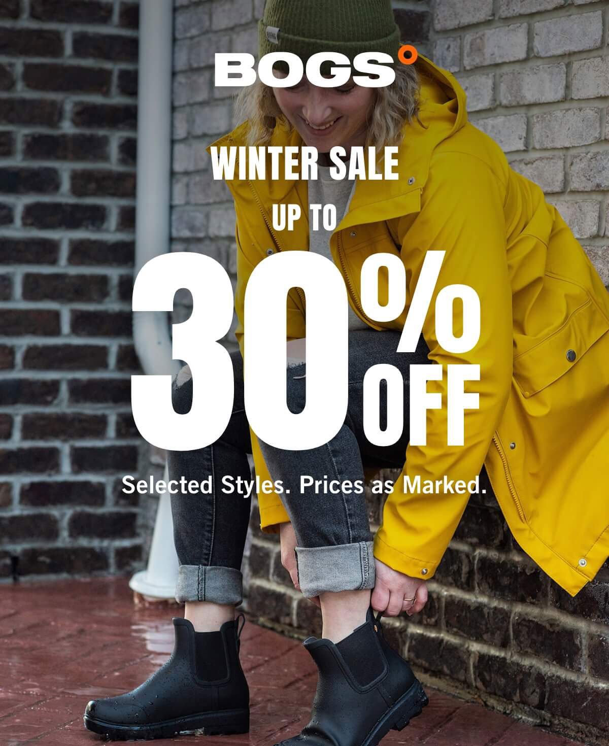 Up to 30% Off. Selected styles. Prices as marked. Display images to learn more.