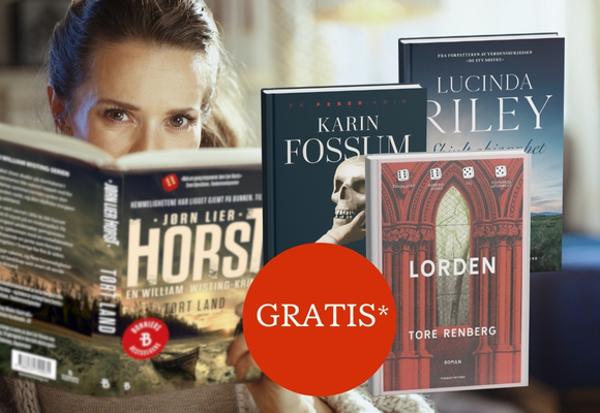 Deilig ullpledd og tre valgfrie bøker