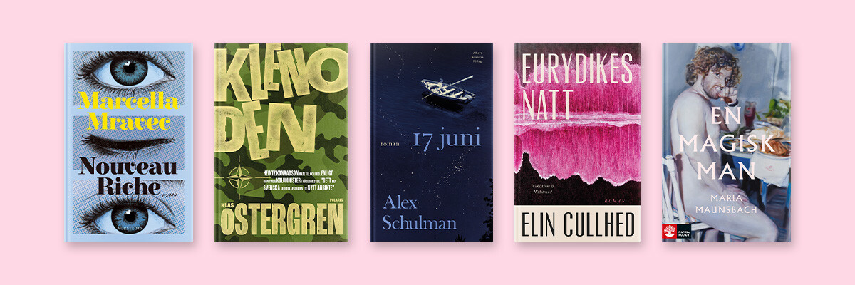 Höstens nya romaner till kampanjpris