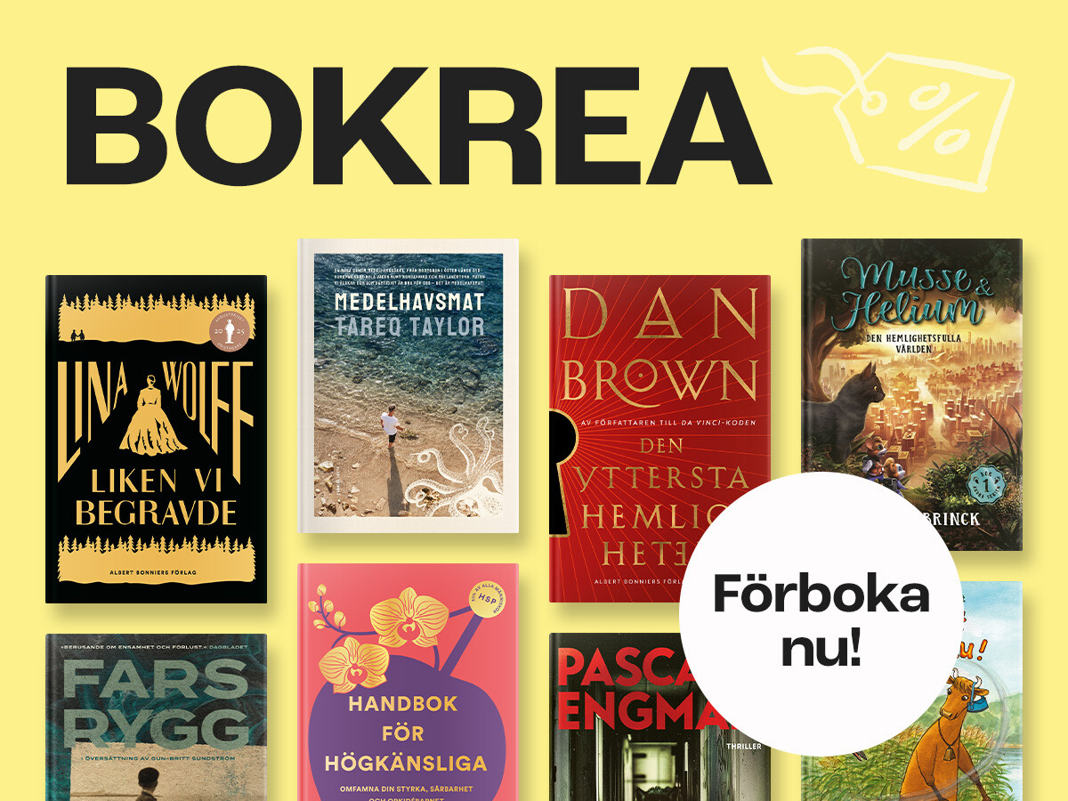 Bokrea upp till 70%
