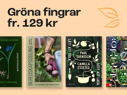 Tr&auml;dg&aring;rdsb&ouml;cker fr&aring;n 129 kr