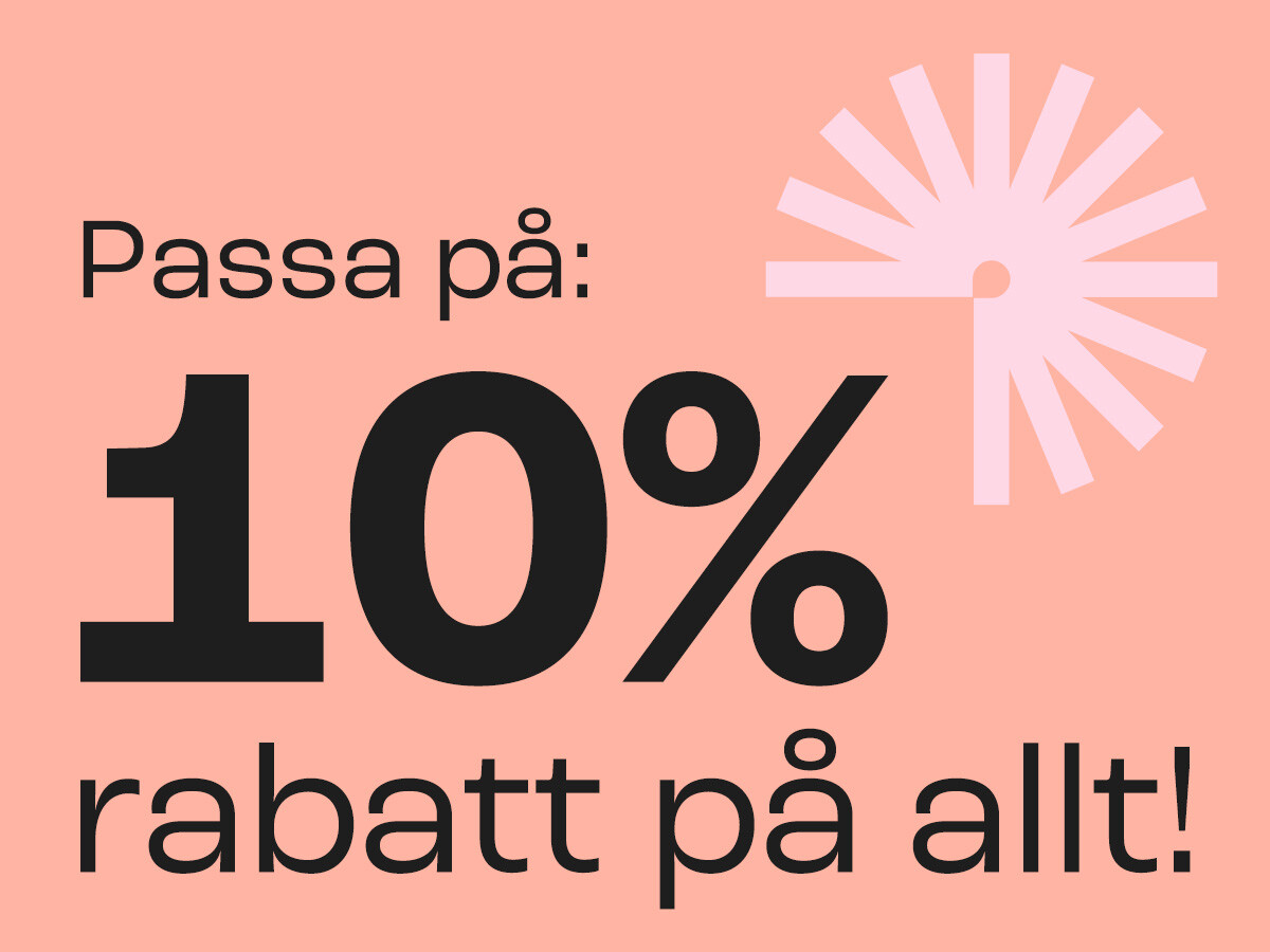 10% p&aring; allt