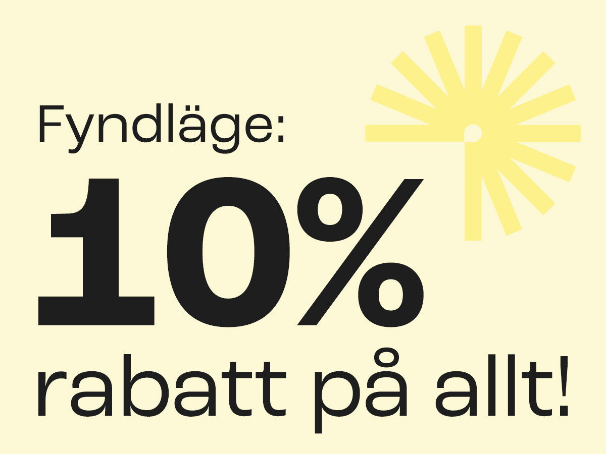 10% p&aring; allt