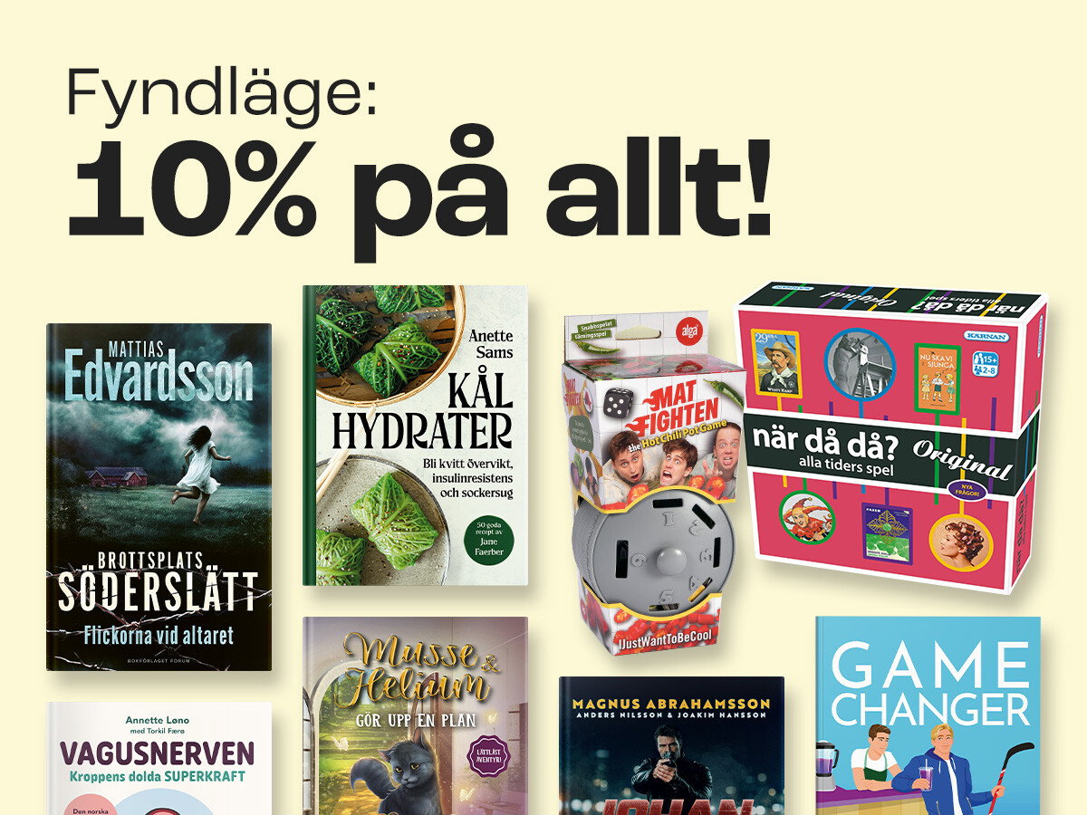 10% p&aring; allt