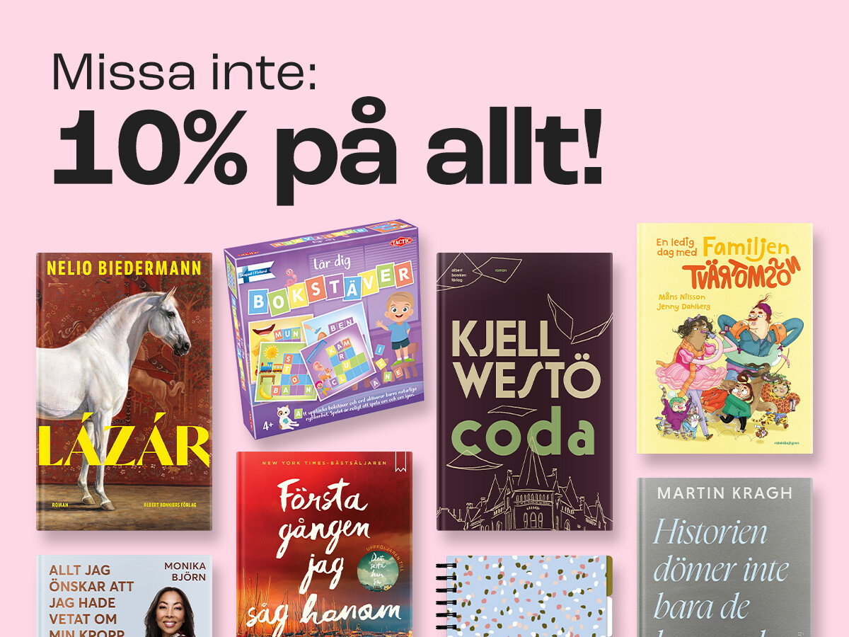 10% p&aring; allt