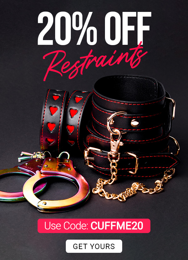 20% off restrains using code CUFFME20