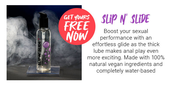 Slip n' Slide Anal Lube - FREE with any monster toy