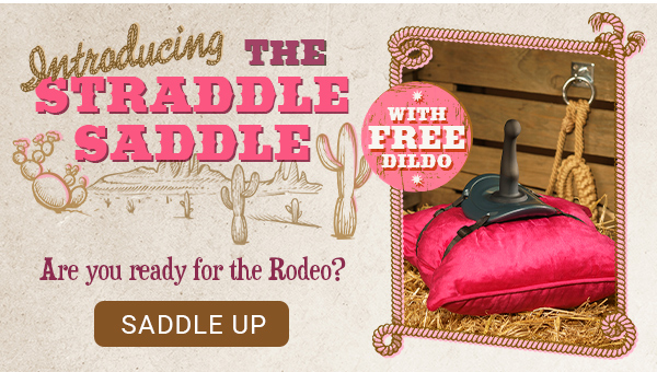 Straddle Saddle - Buy Now wand get FREE dildo 