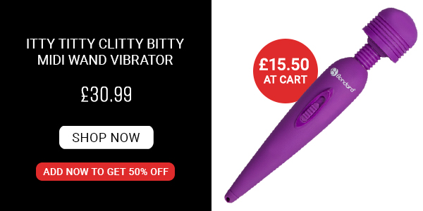 Itty Totty Clitty Bitty wand vibrator - £15.50 at cart