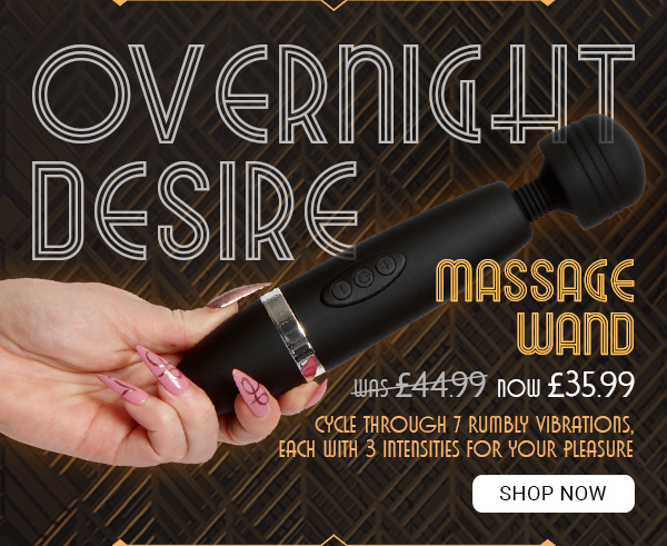 Overnight desire massage wand was 44.99 now 35.99