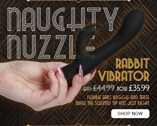 Naughty nuzzle rabbit vibrator was 44.99 now 35.99